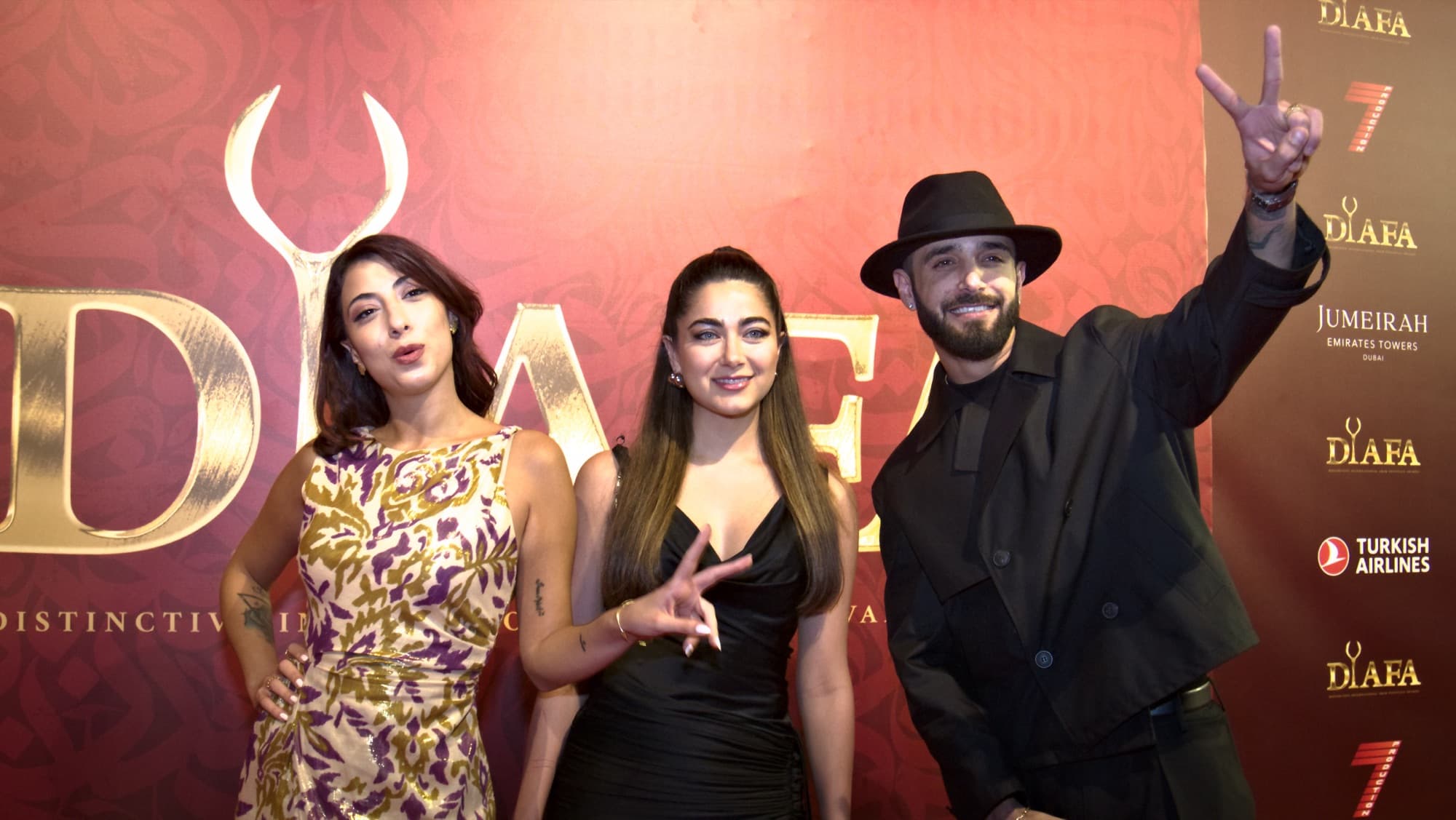 Guests on the DIAFA awards red carpet